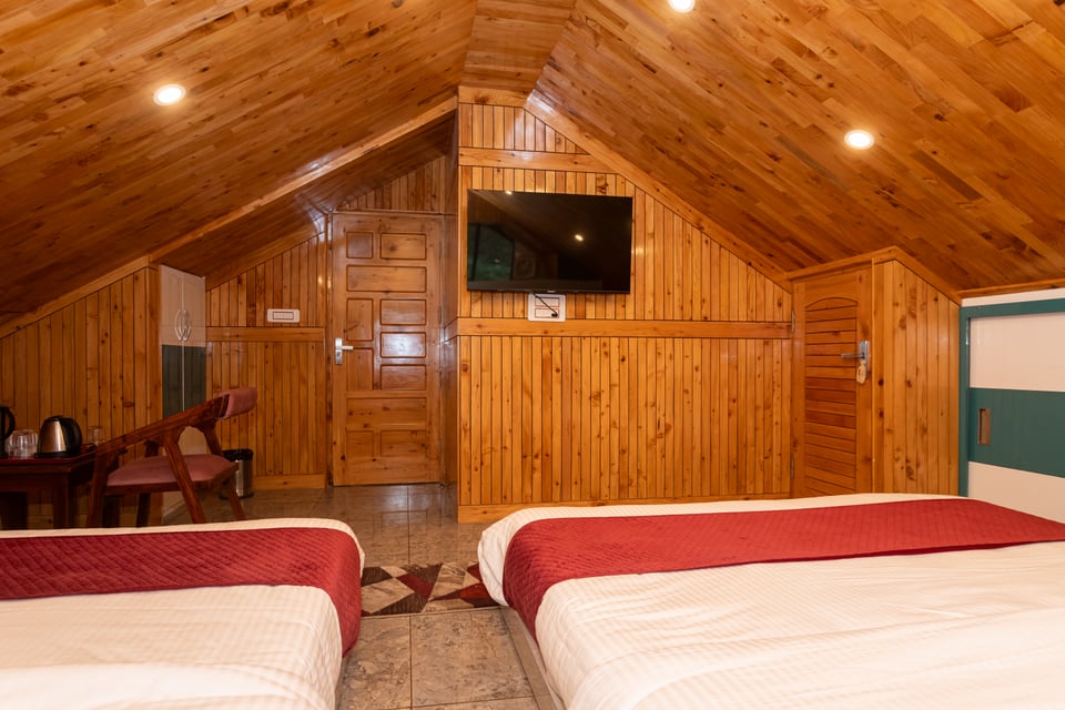 Spacious family suite interior at B.R. Resort